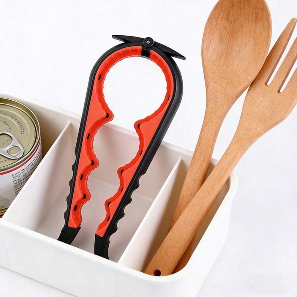 Ergonomic Bottle Opener with Non Slip Handle Multifunctional Portable Kitchen Bar Tool