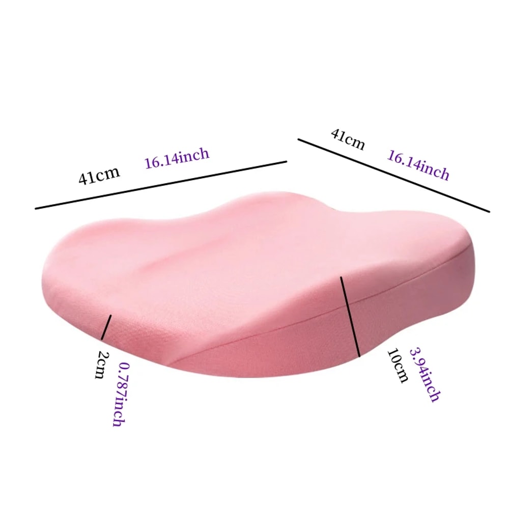 Car Seat Booster Cushion For Height Boost Fatigue Relief Comfort 2