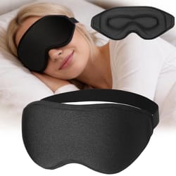 adjustable blackout eye mask breathable portable sleep mask for travel and home
