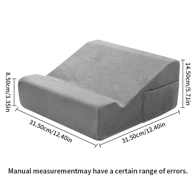 Adjustable Tablet Stand Pillow Pad Ergonomic Pillow Holder for Phones Tablets and Laptops Ideal for Bed Desk Work