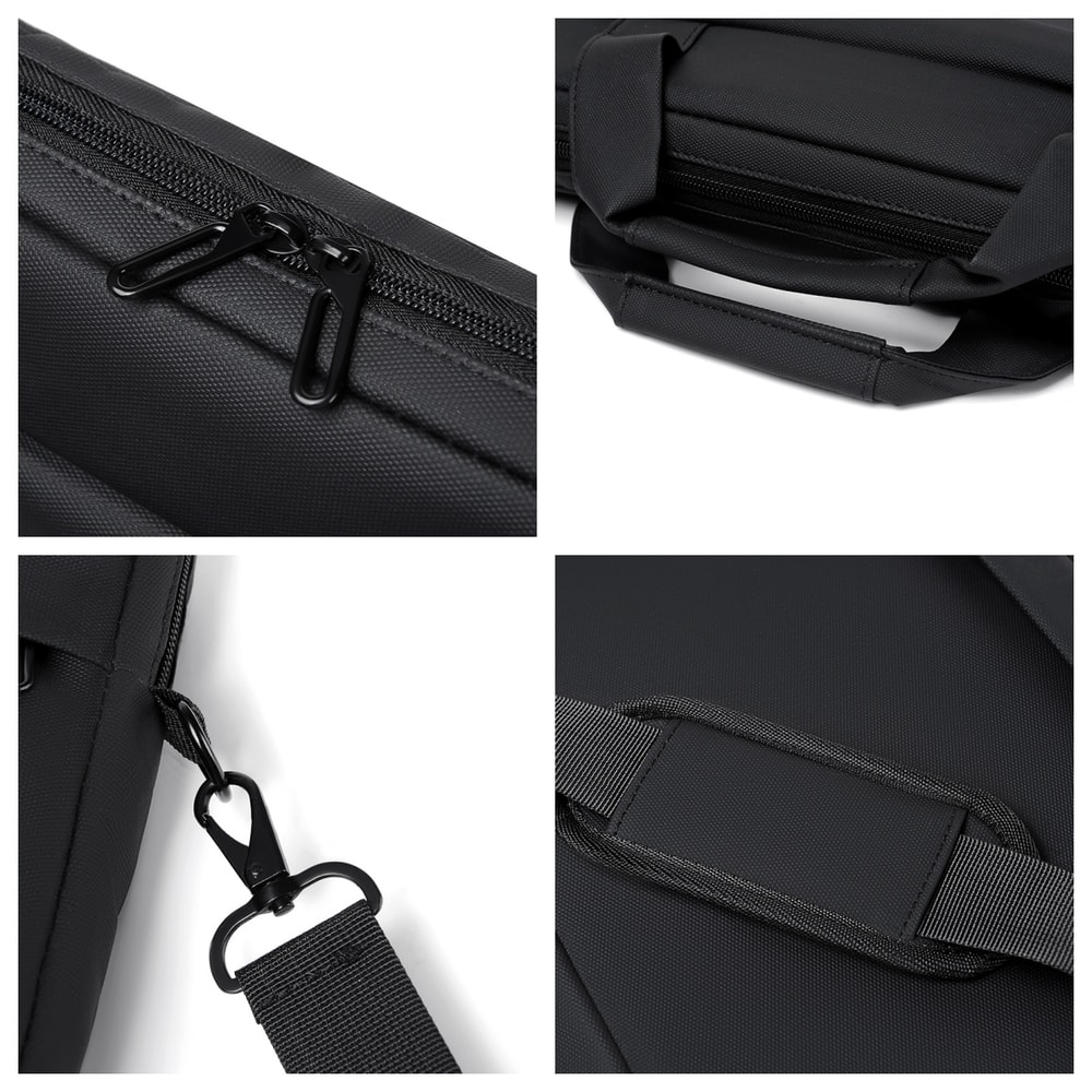 Mens Minimalist Briefcase Stylish Business Messenger Bag With Large Capacity Office Tote For Profes 5