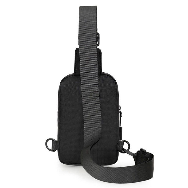 Small Sports Chest Bag For Men Mobile Phone Messenger Shoulder Backpack For Daily Use 3