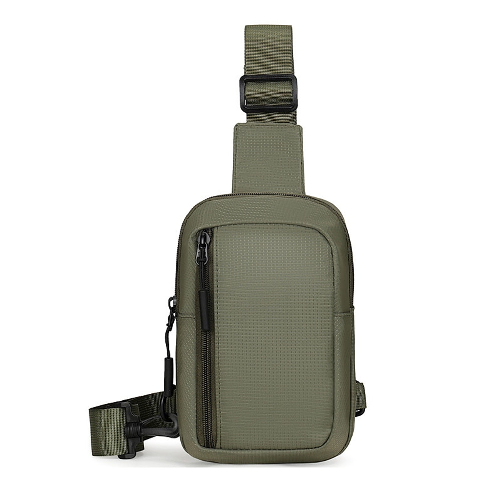 Small Sports Chest Bag For Men Mobile Phone Messenger Shoulder Backpack For Daily Use 6