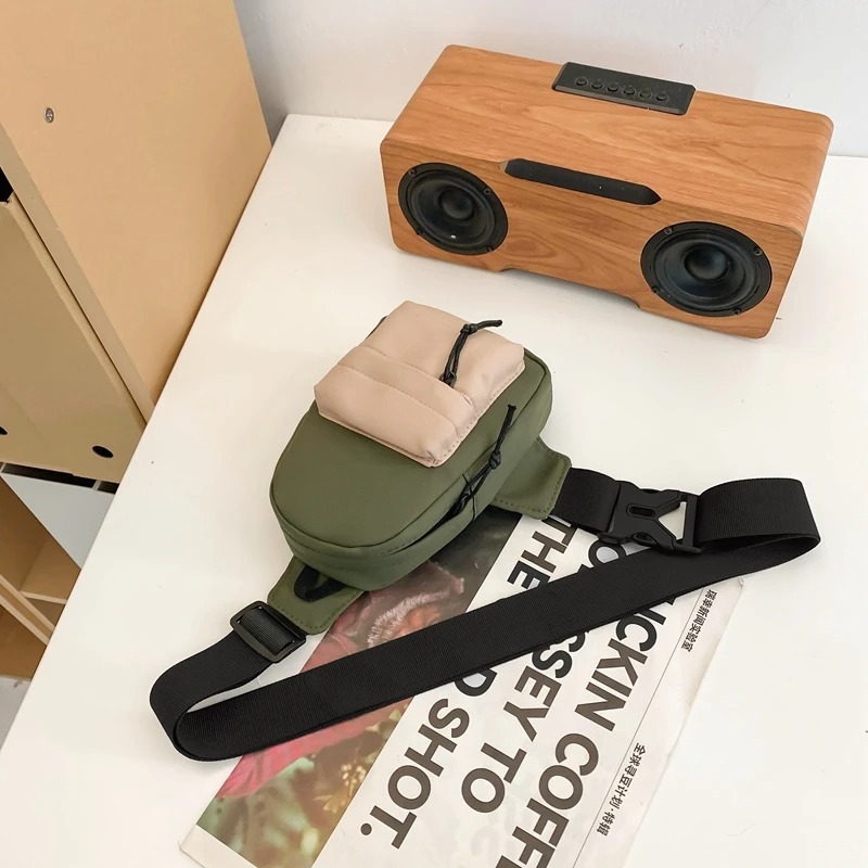 Lightweight Nylon Crossbody Bag Urban Mini Sling Bag for Men & Women