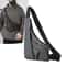Anti Theft Crossbody Bag For Men Stylish Durable Leather Sling Bag For Cycling Daily Use 0