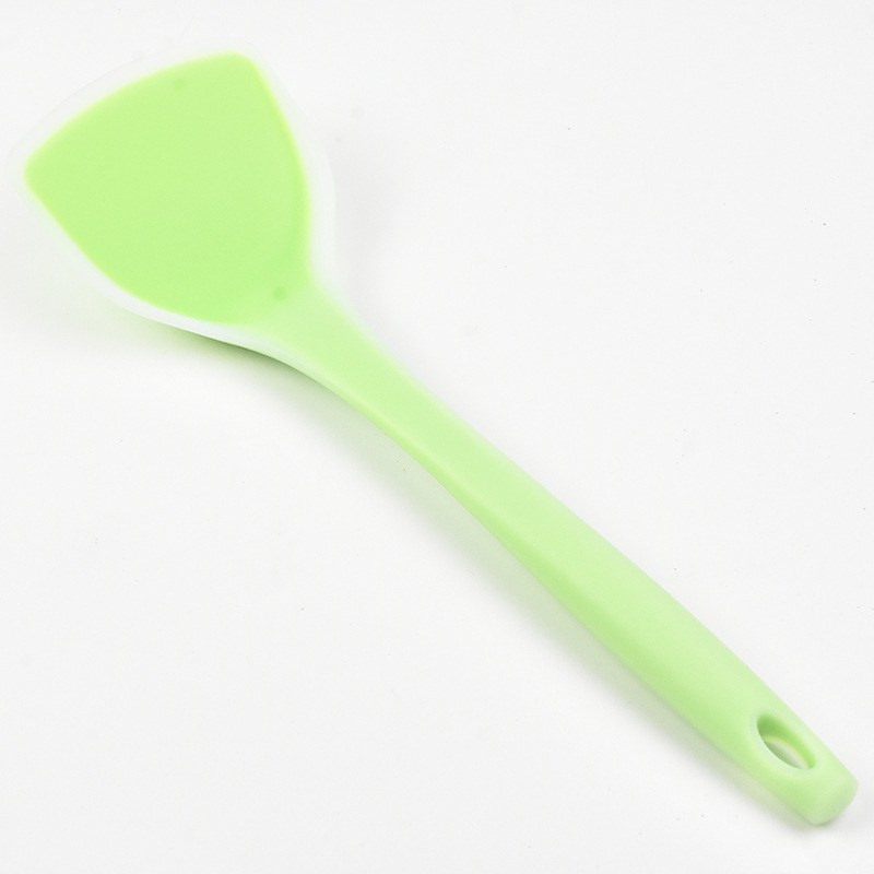 Flexible Silicone Spatula for Non Stick Pans High Temp Dishwasher Safe Kitchen Turner for Omelettes & Fish