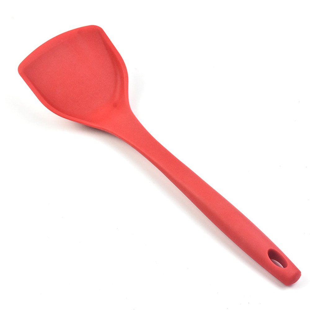 Flexible Silicone Spatula for Non Stick Pans High Temp Dishwasher Safe Kitchen Turner for Omelettes & Fish