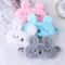 Cute Cartoon Rabbit Plush Sleep Mask For Comfortable Rest And Travel Aid 1