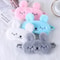 Cute Cartoon Rabbit Plush Sleep Mask For Comfortable Rest And Travel Aid 1