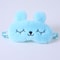 Cute Cartoon Rabbit Plush Sleep Mask For Comfortable Rest And Travel Aid 3