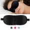 Portable Travel Sleep Mask with Massage Aid Soft Eye Mask for Restful Sleep