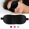 Portable Travel Sleep Mask with Massage Aid Soft Eye Mask for Restful Sleep