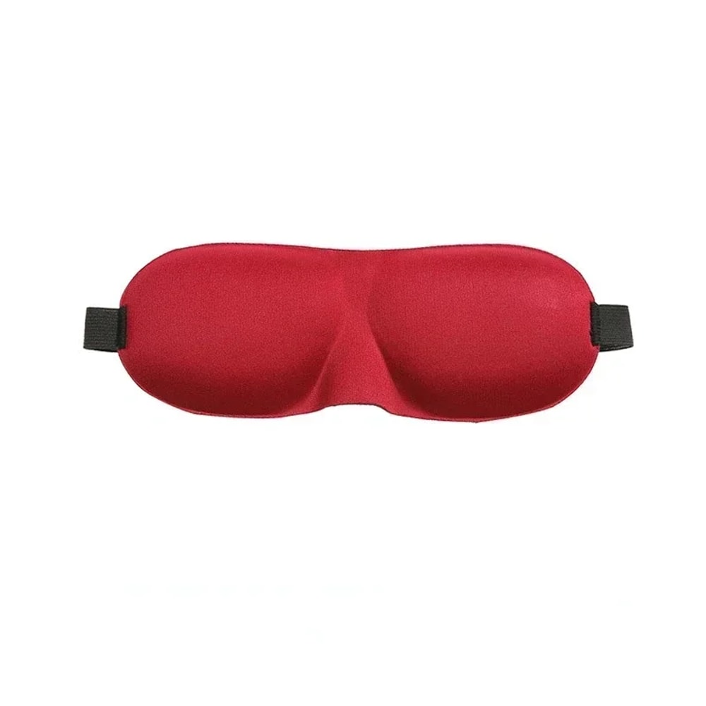 Portable Travel Sleep Mask with Massage Aid Soft Eye Mask for Restful Sleep