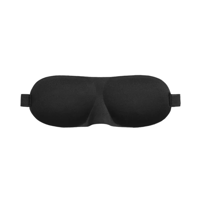 Portable Travel Sleep Mask with Massage Aid Soft Eye Mask for Restful Sleep