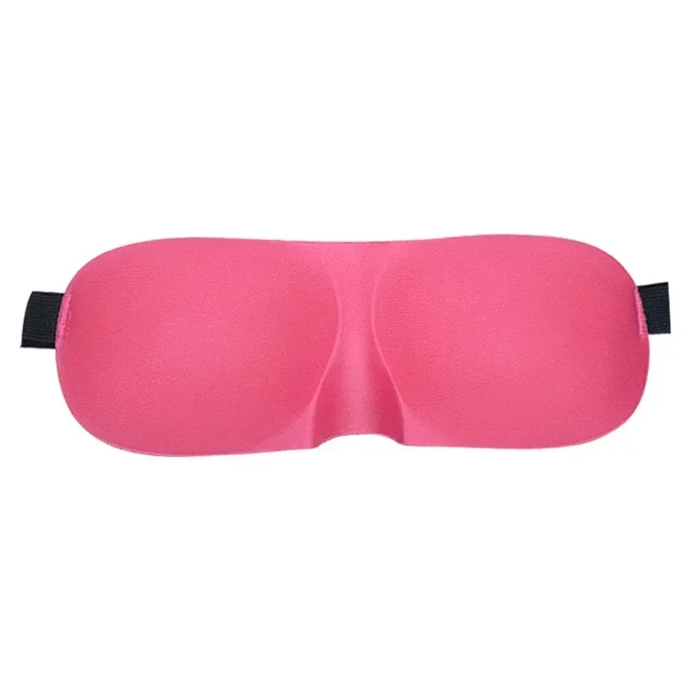 Portable Travel Sleep Mask with Massage Aid Soft Eye Mask for Restful Sleep
