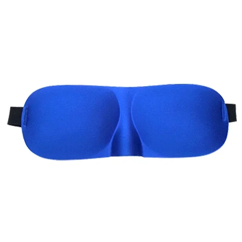 Portable Travel Sleep Mask with Massage Aid Soft Eye Mask for Restful Sleep
