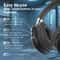 Wireless Over Ear Headphones With HiFi Stereo Sound Foldable Adjustable Headset Built In Mic For P