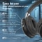 Wireless Over Ear Headphones With HiFi Stereo Sound Foldable Adjustable Headset Built In Mic For P