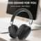 Wireless Over Ear Headphones With HiFi Stereo Sound Foldable Adjustable Headset Built In Mic For P