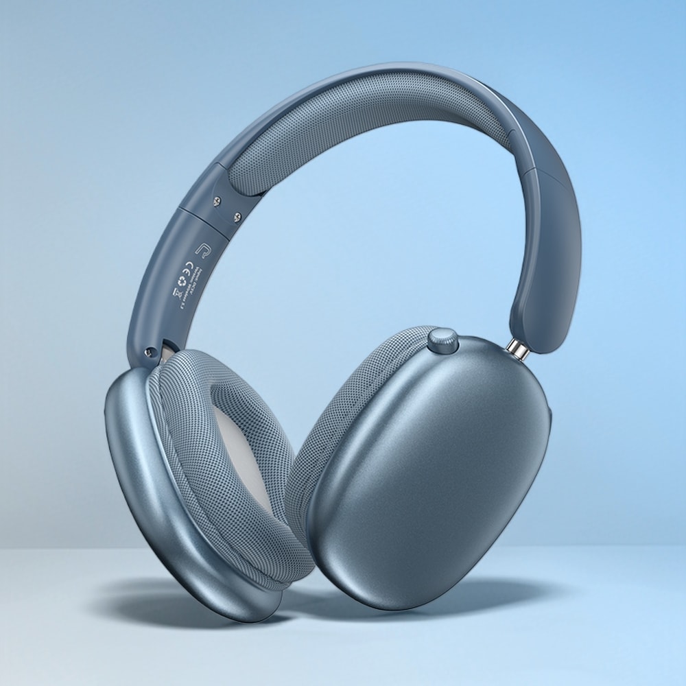 Wireless Bluetooth Headphones Over Ear With Hi Res Audio Foldable Travel Sport Headset 0