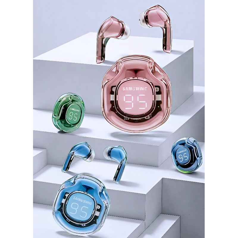 Wireless Bluetooth Earbuds With Noise Cancellation Bass Perfect For Gaming Sports 0