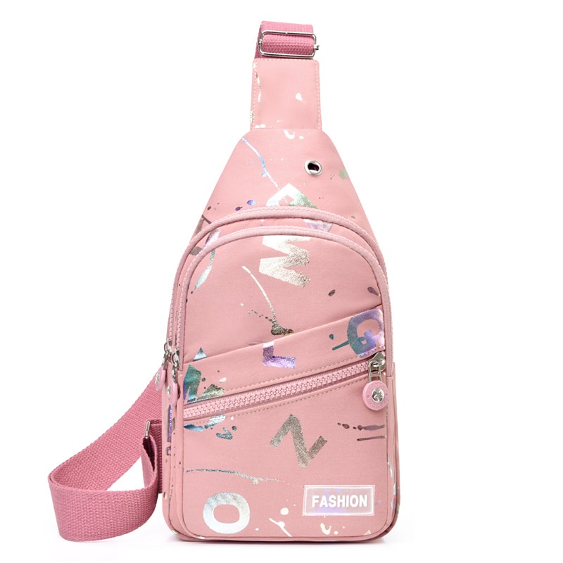 Crossbody Sling Backpack For Women Compact Chest Bag For Travel Sports Everyday Use 4