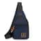 Mens Large Capacity One Shoulder Crossbody Bag Fashionable Sports Backpack for Outdoor Leisure