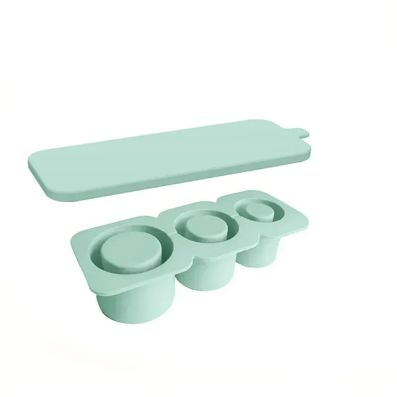 Silicone Ice Cube Mold Reusable Cylindrical Tray For Quick Freezing And Easy Demolding 5