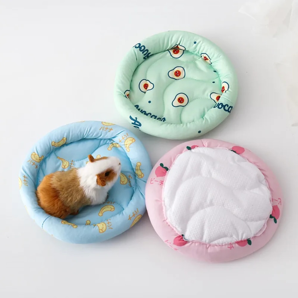 Soft Plush Small Animal Bed For Hamsters Guinea Pigs Rabbits More Warm Cozy Nest Mat 1