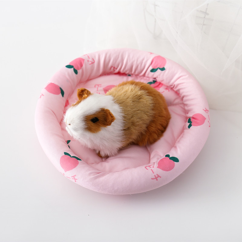 Soft Plush Small Animal Bed For Hamsters Guinea Pigs Rabbits More Warm Cozy Nest Mat 2