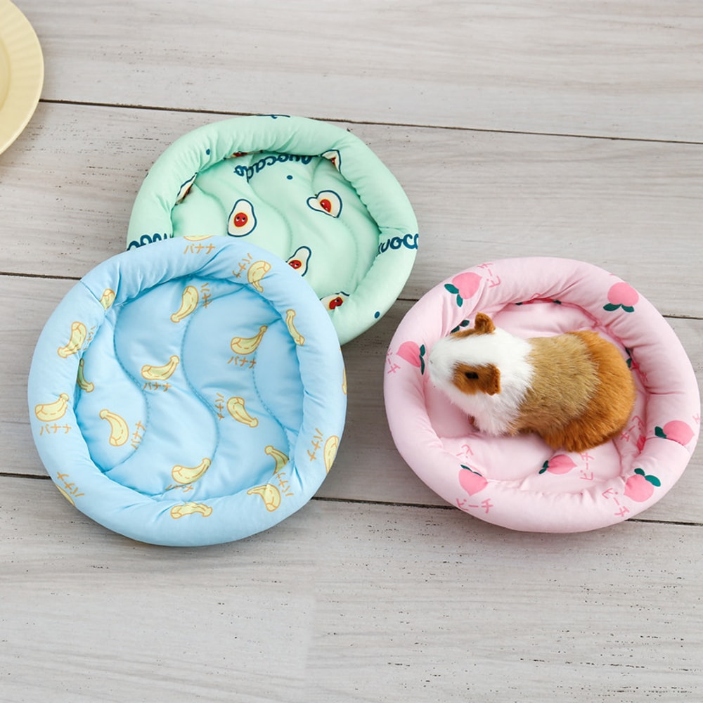 Soft Plush Small Animal Bed For Hamsters Guinea Pigs Rabbits More Warm Cozy Nest Mat 4