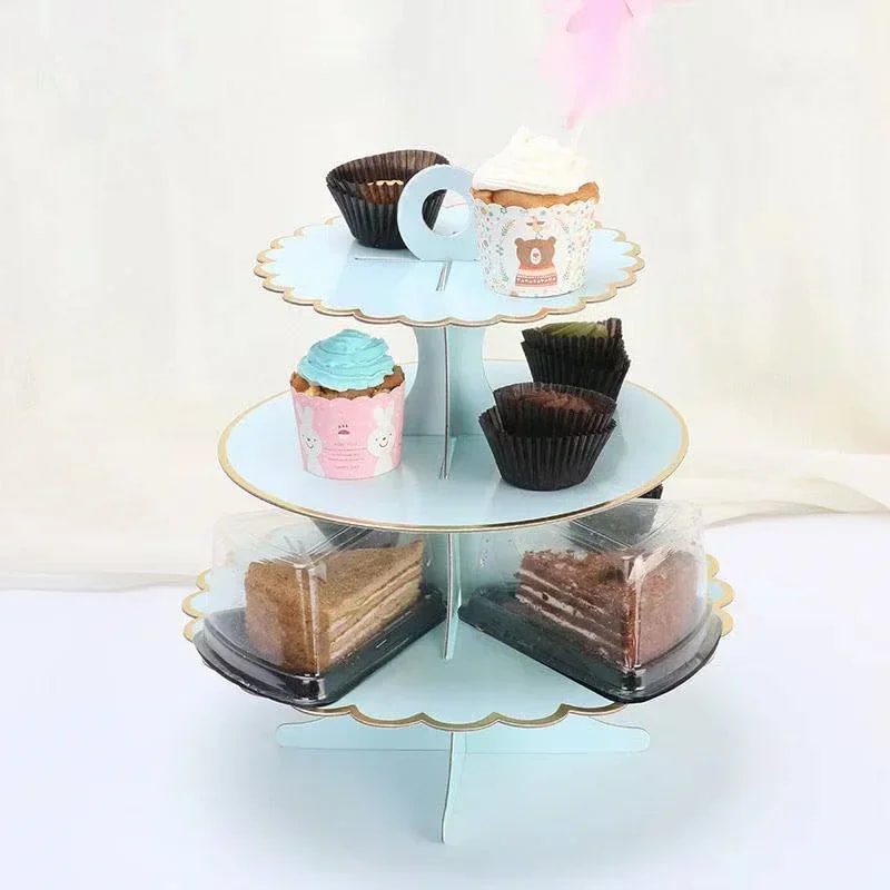 Cake Rack Stand For Afternoon Tea Weddings Parties Elegant Display Stand For Birthday Christmas B 3