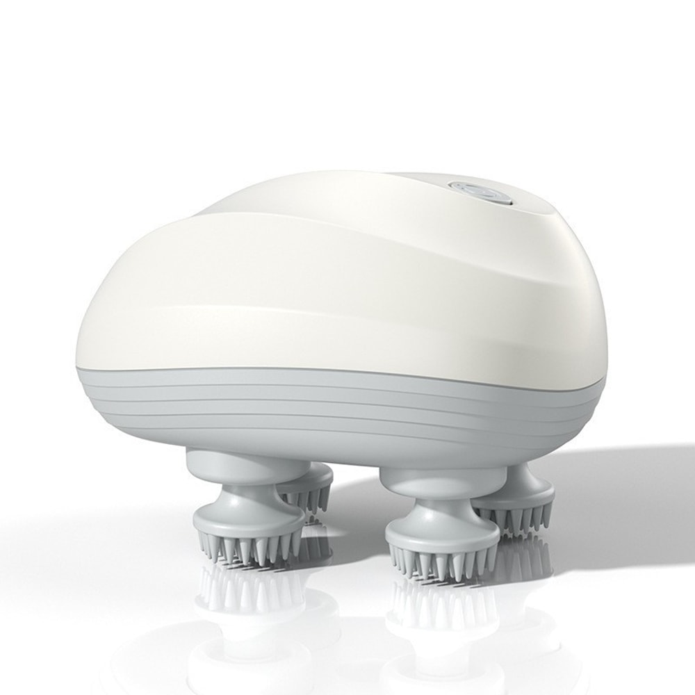 Electric Scalp Massager With Red Light Therapy Stress Relief Muscle Tension Removal 9