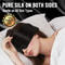 Silk Sleep Mask Large Comfortable Eye Cover For Sleeping Pressure Free Complete Blackout For Women 1