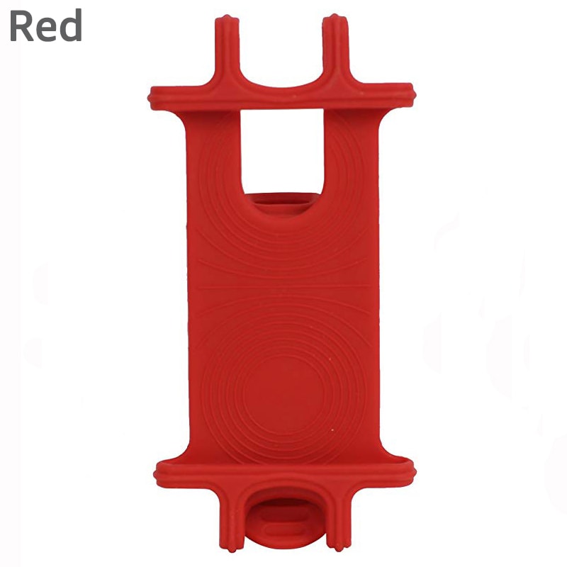 Universal Silicone Bike Phone Holder Motorcycle Handlebar Bracket Stand for Mobile Phones