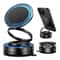 Foldable Magnetic Phone Mount with Vacuum Suction Cup Ultra Strong Adsorption Alloy Bracket for Cars & Desktops
