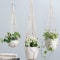 Handmade Macrame Plant Hanger With Cotton Rope Ideal For Balcony And Courtyard Decor 1