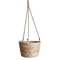 Garden Hanging Macrame Plant Holder Jute Rope Woven Storage Basket For Indoor And Outdoor Flower Po 8