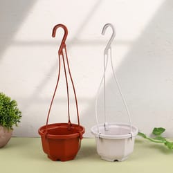 hanging planter basket for indoor and outdoor succulents modern flower pot holder for home garden decor