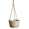 Straw Woven Hanging Flower Pot Eco Friendly Hanging Basket For Indoor Outdoor Plant Decoration 5