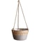 Straw Woven Hanging Flower Pot Eco Friendly Hanging Basket For Indoor Outdoor Plant Decoration 6