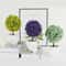 Snow Ball Tree Artificial Bonsai Plant Potted Decorative Ornament For Home Garden Decor Ideal For 3