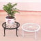 Tall Cast Iron Plant Stand Heavy Duty Vintage Flower Pot Holder For Indoor Outdoor Use 2