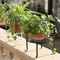 Tall Cast Iron Plant Stand Heavy Duty Vintage Flower Pot Holder For Indoor Outdoor Use 4