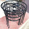 Tall Cast Iron Plant Stand Heavy Duty Vintage Flower Pot Holder For Indoor Outdoor Use 5