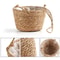 Braided Jute Rope Plant Storage Basket Indoor Outdoor Hanging Flower Pot Stand 4