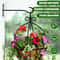 Heavy Duty Metal Plant Hooks For Hanging Baskets Bird Feeders Lanterns Wind Chimes Wall Mounted Out 2