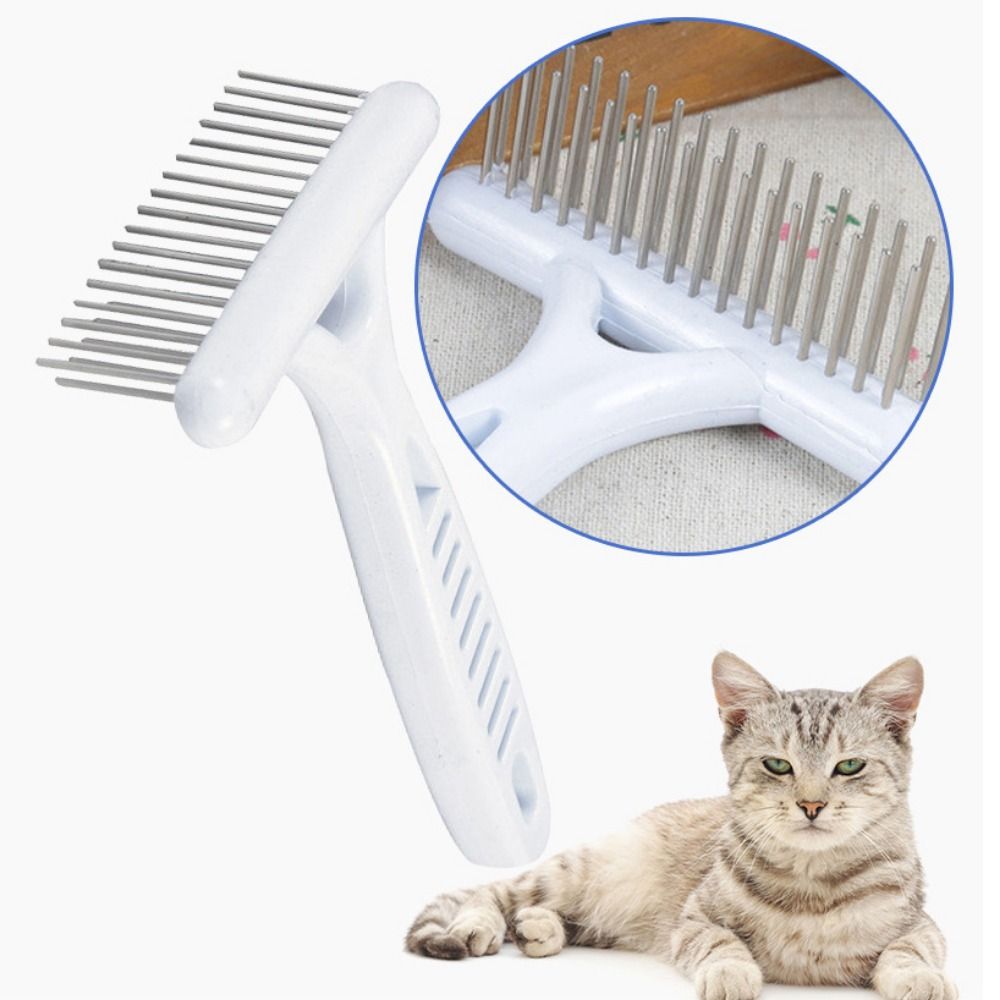 Pet Grooming Brush for Long Hair Anti Static Undercoat Rake Comb Tool