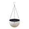 Hanging Basket Planter Premium Round Plastic Garden Pot With Drainer Chain For Hanging Flowers 7