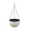 Hanging Basket Planter Premium Round Plastic Garden Pot With Drainer Chain For Hanging Flowers 7